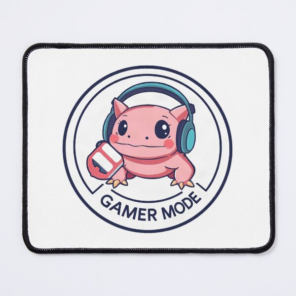 Item preview, Funny Axolotl Gamer Sticker designed and sold by Arc2020.