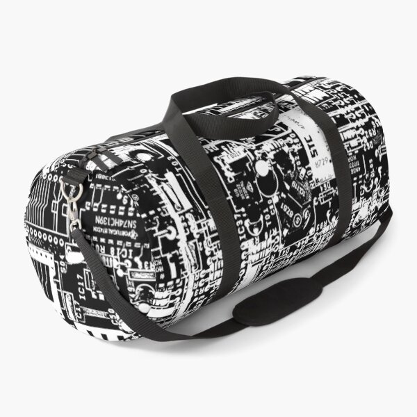 Item preview, Circuit Board in Stark Black & White designed and sold by ubiquitoid.