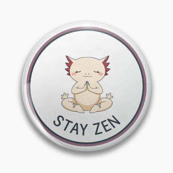 Item preview, Zen Axolotl Yoga Meditation Design designed and sold by Arc2020.