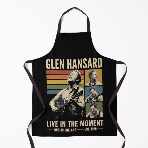Item preview, Glen Hansard Retro Vintage Folk Rock Collage Art designed and sold by MOONE FLOWER.