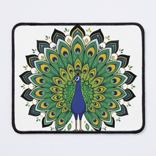 Item preview, Majestic Peacock Mandala designed and sold by Creative Owlet.
