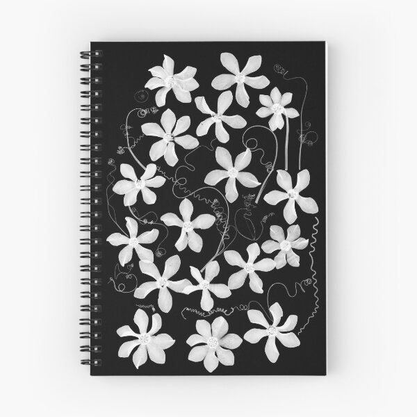 Item preview, Monochrome Cyclamen Pressed Flowers designed and sold by Elżbieta  Kaps.