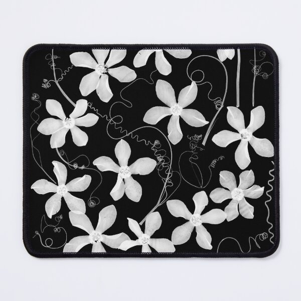 Item preview, Monochrome Cyclamen Pressed Flowers designed and sold by Elżbieta Kaps.