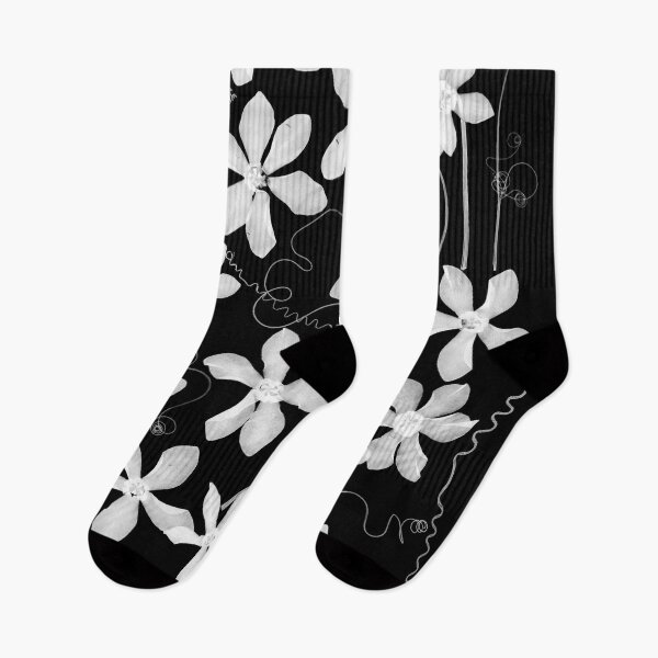 Item preview, Monochrome Cyclamen Pressed Flowers designed and sold by Elżbieta  Kaps.