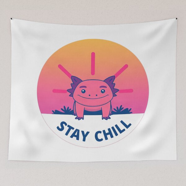 Item preview, Retro Sunset Axolotl Aesthetic designed and sold by Arc2020.