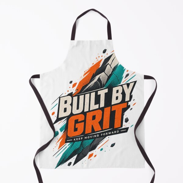 Item preview, Built By Grit Motivational Graphic T-Shirt designed and sold by NestTshirt.