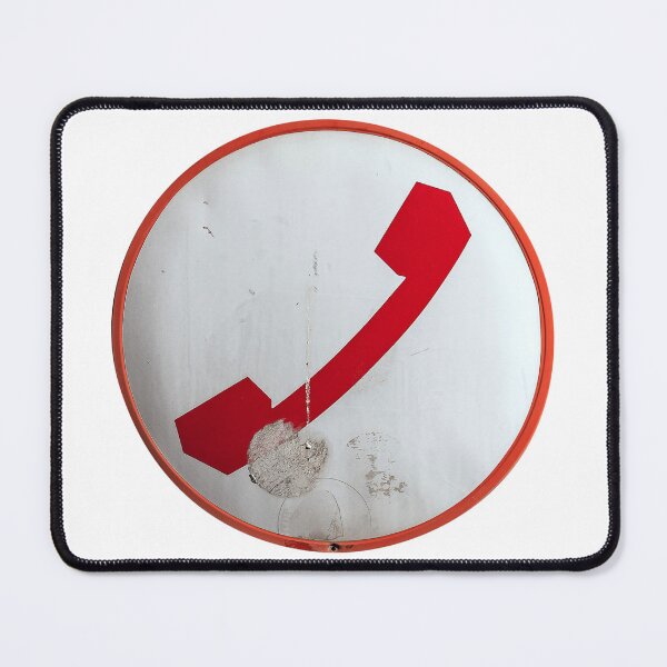 Item preview, Retro Phone Icon Weathered Circular Signal Print designed and sold by SergeiLorgus.