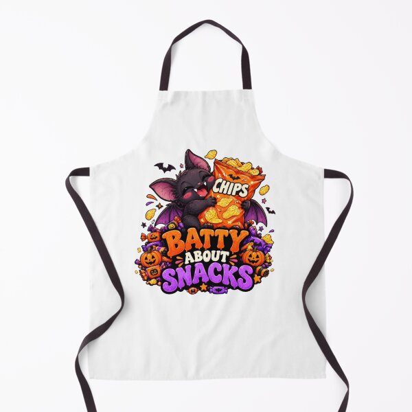 Item preview, Batty About Snacks Halloween Shirt – Cute Funny Bat Snack Lover Design designed and sold by Pixanova.
