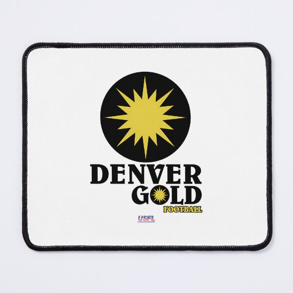 Item preview, Denver Gold Football designed and sold by Christinia2t.