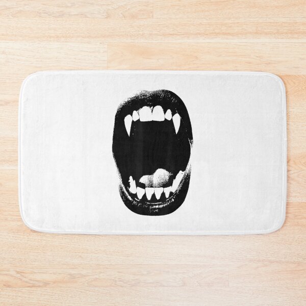 Item preview, Punk Vintage 90s Fang Vampire Bite Spooky Halloween Graphic  designed and sold by Suzu Comena.