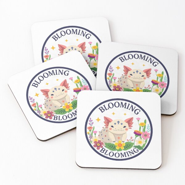 Item preview, Floral Garden Axolotl Cute Art designed and sold by Arc2020.
