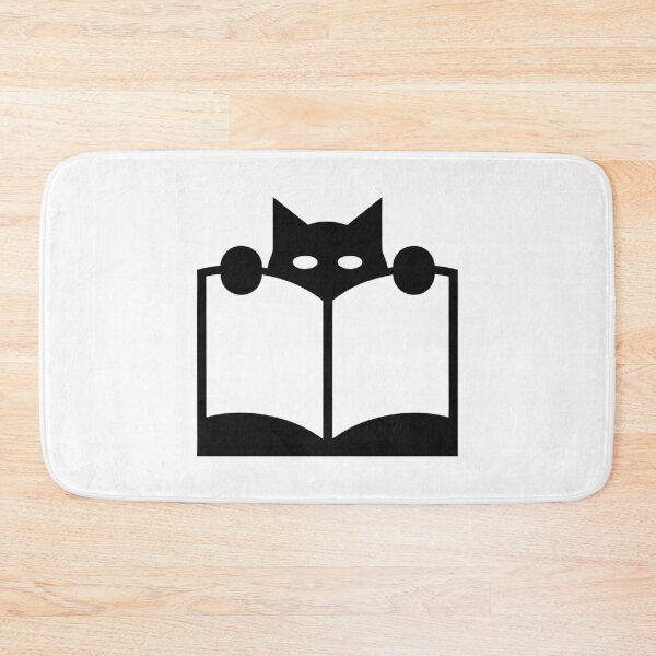 Item preview, Quiet Black Cat Reading Book Literary Design designed and sold by Ikochane.