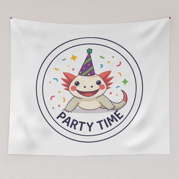 Item preview, Axolotl Birthday Party Celebration designed and sold by Arc2020.