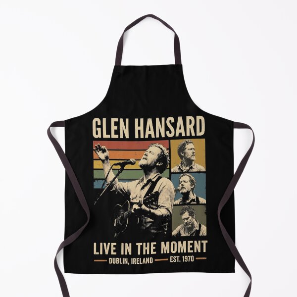 Item preview,  Glen Hansard Retro Vintage Folk Rock Collage Art designed and sold by MOONE FLOWER.