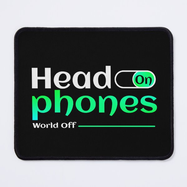 Item preview, Headphones On. World Off. designed and sold by TheFineShirt.