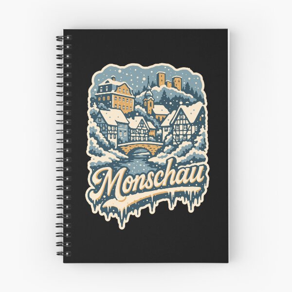 Item preview, Monschau Germany Winter Snow Fachwerk designed and sold by Boogosh.