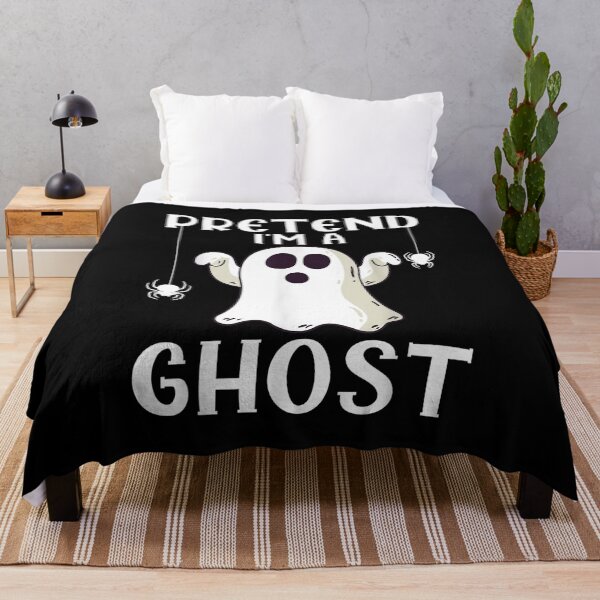 Item preview, Funny Pretend I'm A Ghost Lazy Halloween Costume  designed and sold by Suzu Comena.