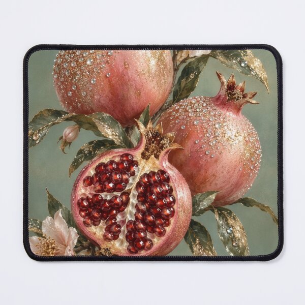 Item preview, Vintage Pomegranates and Blossoms designed and sold by elarisstudio.