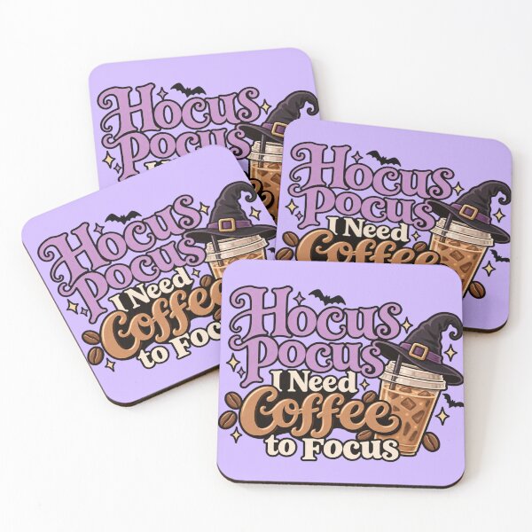 Item preview, Hocus Pocus, I Need Coffee to Focus designed and sold by ItssMeSammie.