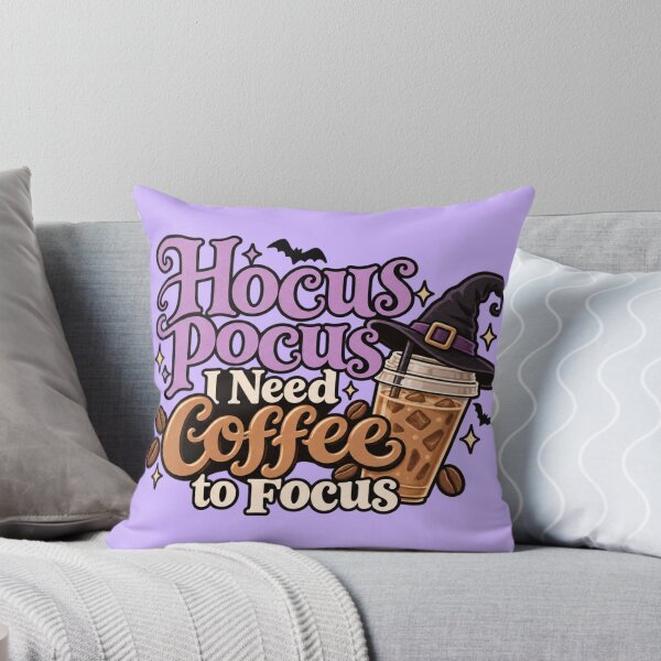 Item preview, Hocus Pocus, I Need Coffee to Focus designed and sold by ItssMeSammie.