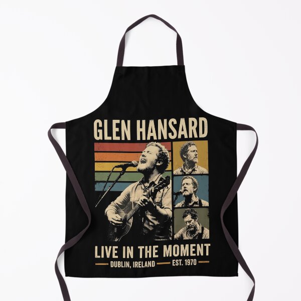 Item preview, Glen Hansard Retro Vintage Folk Rock Collage Art designed and sold by MOONE FLOWER.
