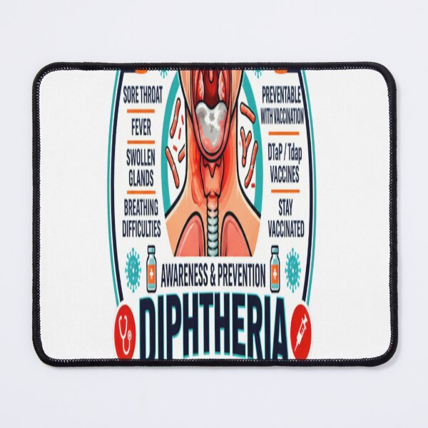 Item preview, Diphtheria Awareness and Prevention – Know the Signs, Stop the Spread designed and sold by ActionForge.