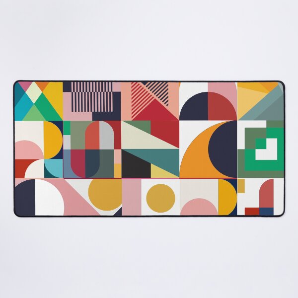 Item preview, Bauhaus Modern Geometric Pattern designed and sold by adbrotherstudio.