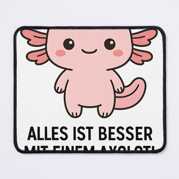 Item preview, Everything is better with an axolotl designed and sold by niedi18.