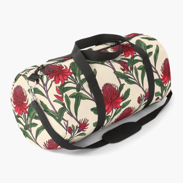 Item preview, Vintage Australian Red Waratah Botanical Pattern designed and sold by Studio BC.