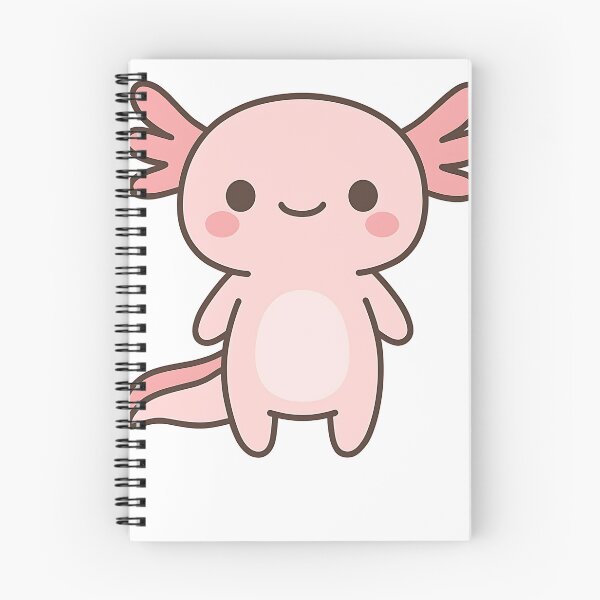 Item preview, Cute pink axolotl illustration designed and sold by niedi18.