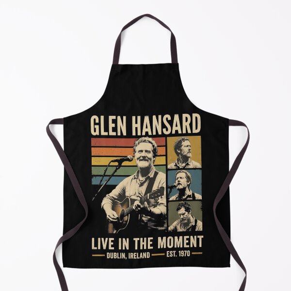 Item preview, Glen Hansard Retro Vintage Folk Rock Collage Art designed and sold by MOONE FLOWER.