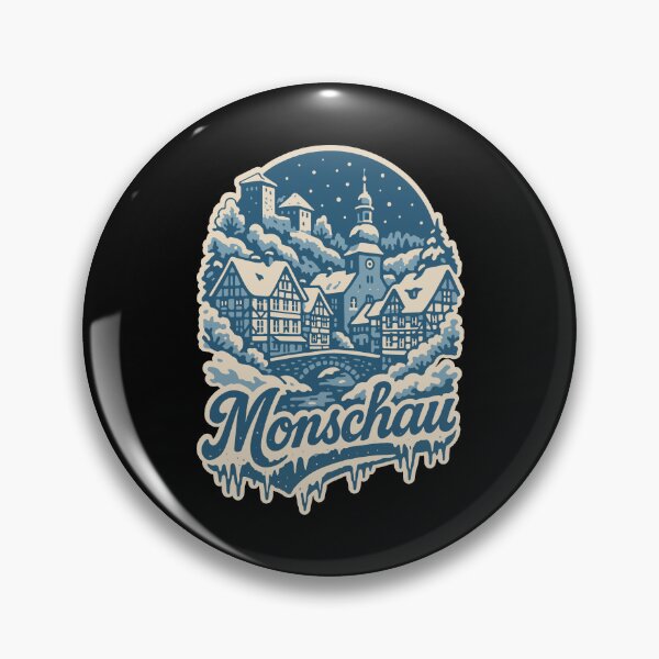 Item preview, Monschau Germany Christmas Market Winter designed and sold by Boogosh.