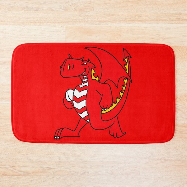 Item preview, The Mighty Dragons Mascot Drawing designed and sold by Luke Foran Sports Art.