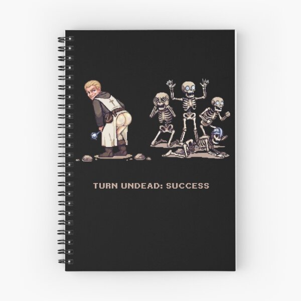 Item preview, Cleric Turn Undead success designed and sold by PassiveBuffsCo.