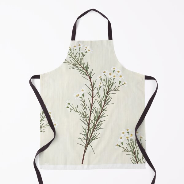 Item preview, Delicate White Waxflower Bush Sprigs Botanical Pattern designed and sold by Studio BC.