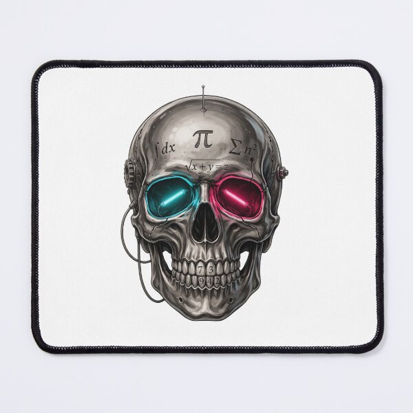 Item preview, FUTURISTIC SKULL T-SHIRT SKULL T-SHIRT designed and sold by Monrue66 .