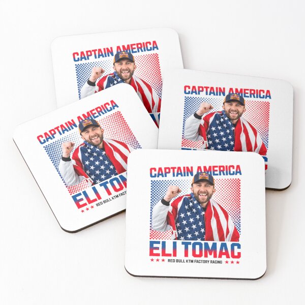 Item preview, Captain America Eli Tomac Daytona Supercross - Red Bull KTM Fan Gear designed and sold by llesmith.