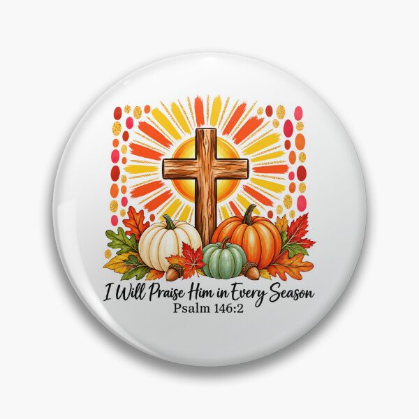 Item preview, I Will Praise Him Christian Fall Bible Verse designed and sold by tsunoi.