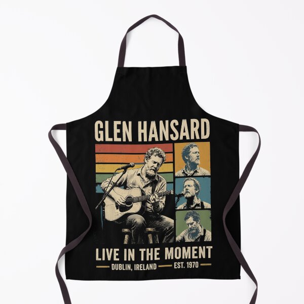 Item preview, Glen Hansard Retro Vintage Folk Rock Collage Art designed and sold by MOONE FLOWER.