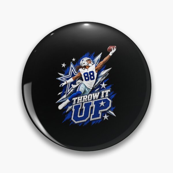 Item preview, CeeDee Lamb Dallas Football - Cowboys Throw It Up Football designed and sold by llesmith.