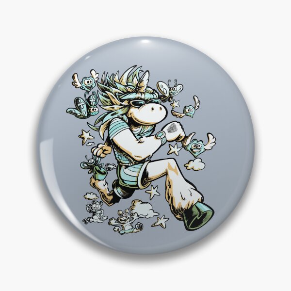 Item preview, Runner Unicorn - Blue designed and sold by TomiAx.