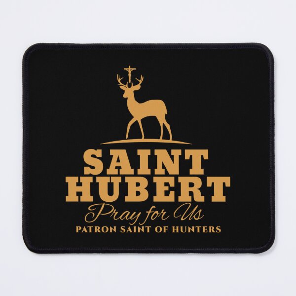 Item preview, Hubert Hubertus Patron Saint of Hunters Stag Men designed and sold by geronkagogo.