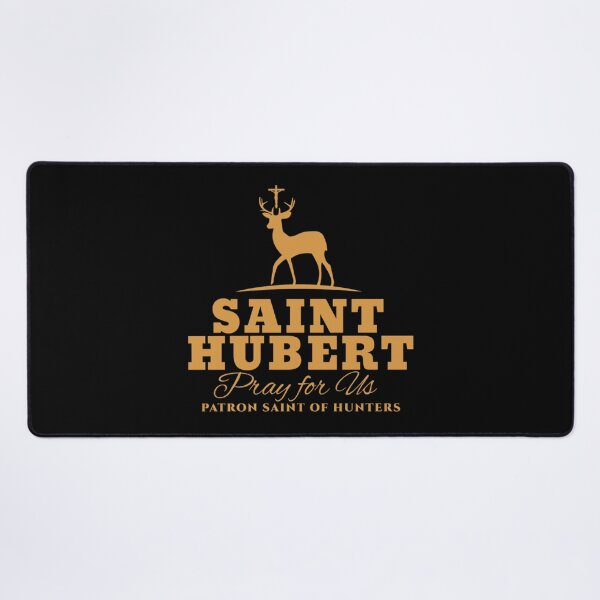 Item preview, Hubert Hubertus Patron Saint of Hunters Stag Men designed and sold by geronkagogo.