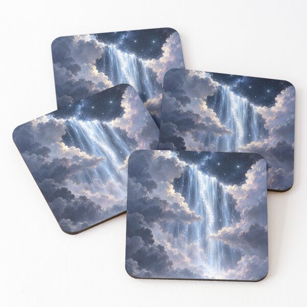 Item preview, Celestial Waterfall in the Clouds designed and sold by elarisstudio.