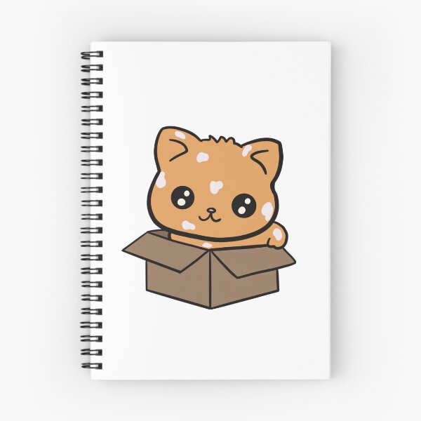 Item preview, Ginger cat in a box  designed and sold by Crystalseahorse.