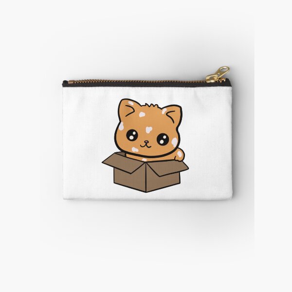 Item preview, Ginger cat in a box  designed and sold by Crystalseahorse.