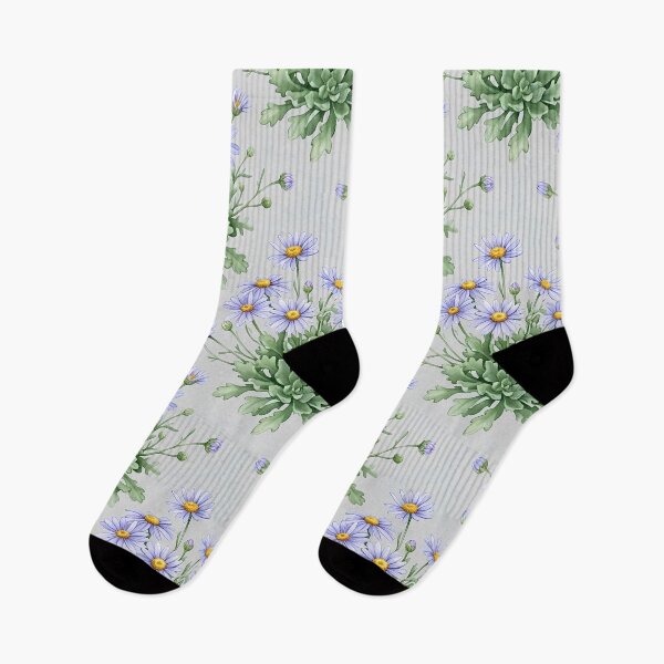 Item preview, Swan River Daisy Periwinkle Blue Botanical Pattern designed and sold by Studio BC.