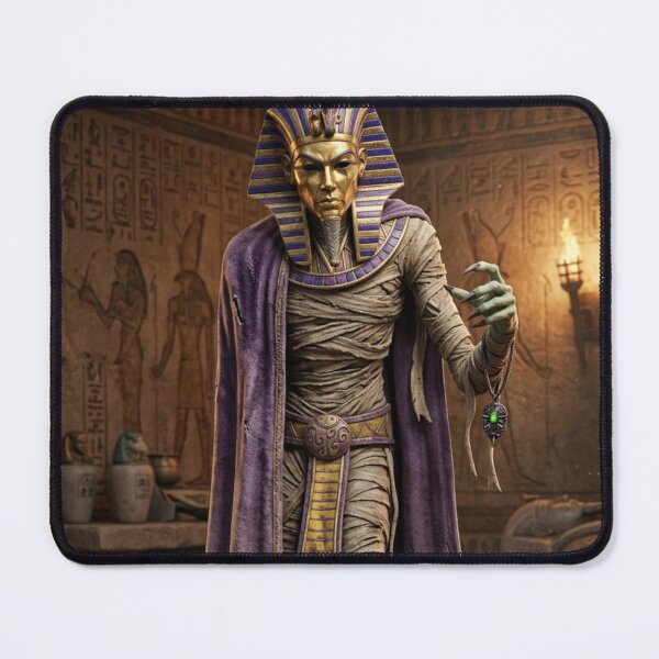 Item preview, The Undead Pharaoh Mummy illustration designed and sold by Vintage Designs +.