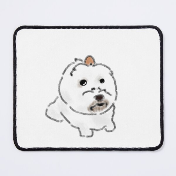 Item preview, White Bichon Frise Puppy designed and sold by raun.draw.