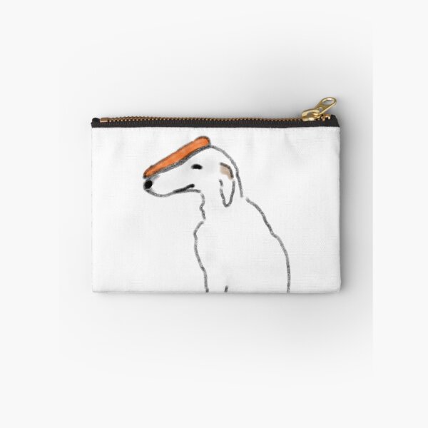 Item preview, White Dog With Carrot On Head designed and sold by raun.draw.